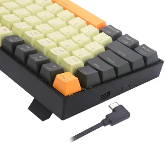 Gejmerske tastature - Phantom Pro M K629CGO Mechanical Gaming Keyboard Wired & 2.4G & BT - Red Switch