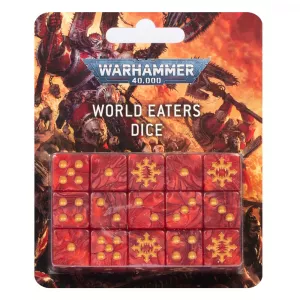 Warhammer 40000: World Eaters Dice