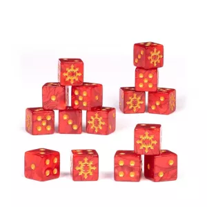 Warhammer 40000: World Eaters Dice