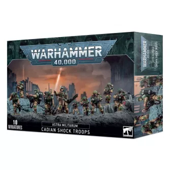 Warhammer figurice - Astra Militarum: Cadian Shock Troops