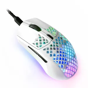 Gejmerski miševi - Miš SteelSeries AEROX 3 - Snow