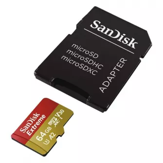 Memorijske kartice - MicroSDHC 64GB 160MB/s Extreme Class 10 + Adapter