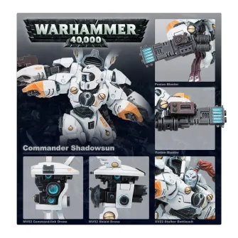 Warhammer figurice - T'au Empire: Commander Shadowsun