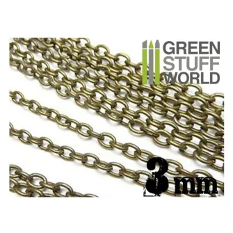 Warhammer pribor i oprema - Hobby Chain 3mm - Bronze
