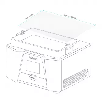 Dodatna oprema za 3D štampače - Saturn 2 / Saturn 8K PFA Film - 5 pcs
