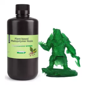 Dodatna oprema za 3D štampače - Plant-Based Resin 1kg - Clear Green