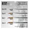 Kolinsky Brush size #0 - SILVER SERIE (S-type)