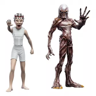 Akcione figure - Stranger Things Mini Epics Vinyl Figures Vecna & Eleven S4 Twin Pack (16 cm)