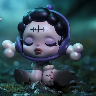 Blind Box figure - Skullpanda Ancient Castle Series Blind Box (Single)