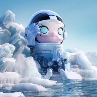 Blind Box figure - Mega Space Molly 400% Glacier Figurine