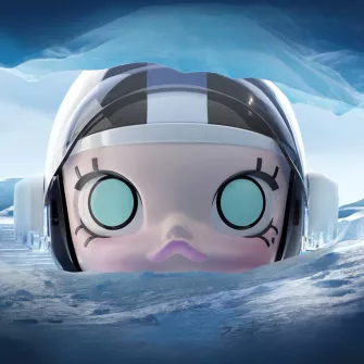 Blind Box figure - Mega Space Molly 400% Glacier Figurine