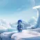 Mega Space Molly 400% Glacier Figurine