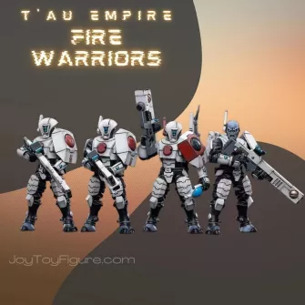 Akcione figure - Warhammer 40k Action Figure 4-Pack 1/18 T'au Empire Fire Warriors (11 cm)