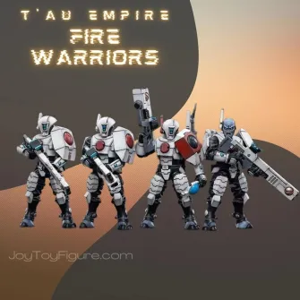 Akcione figure - Warhammer 40k Action Figure 4-Pack 1/18 T'au Empire Fire Warriors (11 cm)