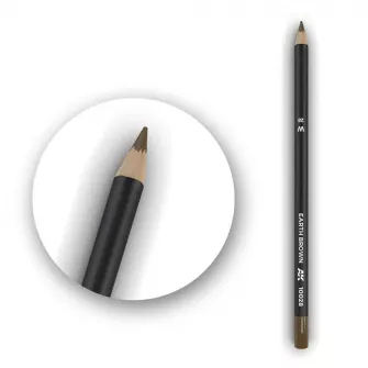 Warhammer boje - Watercolor Pencil Earth Brown