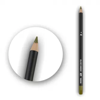Warhammer boje - Watercolor Pencil Olive Green