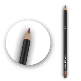 Warhammer boje - Watercolor Pencil Sepia