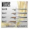 Siberian Kolinsky Brush size #1 - GOLD SERIE
