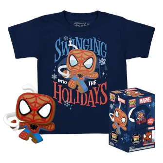 Funko POP! Figure - Funko Pocket Pop & Tee: Marvel - Spidey(Gb) (Kd)