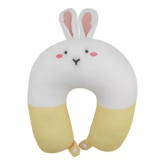 Jastuci za putovanja - 2 in 1 Pillow Yellow Rabbit
