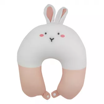 Jastuci za putovanja - 2 in 1 Pillow Pink Rabbit