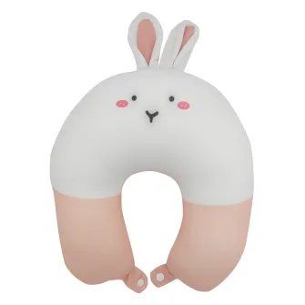 Jastuci za putovanja - 2 in 1 Pillow Pink Rabbit