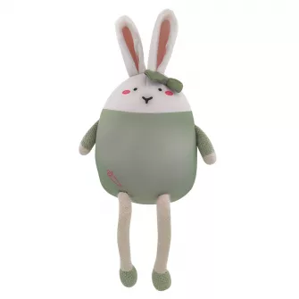 Jastuci za putovanja - 2 in 1 Pillow Green Rabbit