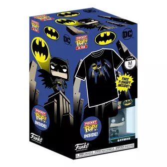 Funko POP! Figure - Funko Pocket Pop & Tee: Dc - Batman