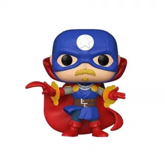 Funko POP! Figure - Funko Pop! Marvel: Infinity Warps - Soldier Supreme (Glow) (Exc.)
