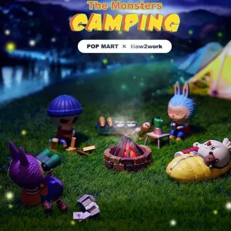 Blind Box figure - The Monsters Camping Series Blind Box (Single)