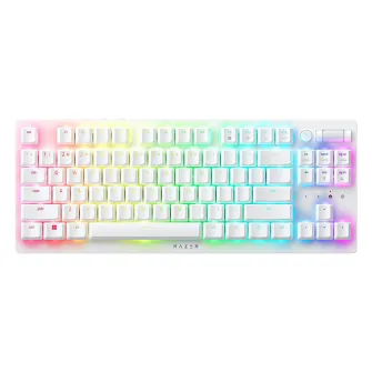 Gejmerske tastature - DeathStalker V2 Pro Tenkeyless - Wireless Linear Red Switch - White