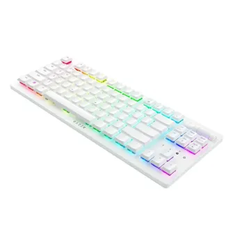 Gejmerske tastature - DeathStalker V2 Pro Tenkeyless - Wireless Linear Red Switch - White