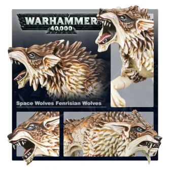 Warhammer figurice - Space Wolves Fenrisian Wolves