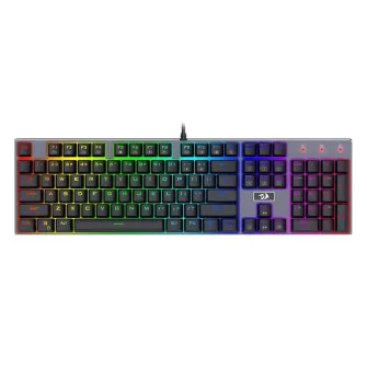 Gejmerske tastature - Devarajas K556RGB Mechanical Gaming Keyboard, Brown Switches - Black