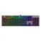 Devarajas K556RGB Mechanical Gaming Keyboard, Brown Switches - Black