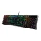 Devarajas K556RGB Mechanical Gaming Keyboard, Brown Switches - Black