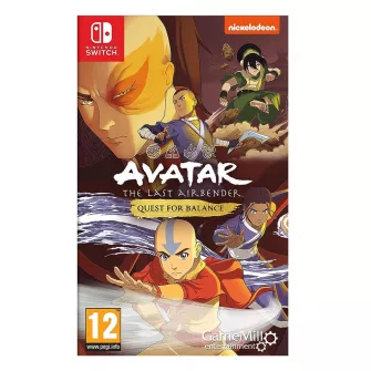 Nintendo Switch igre - Switch Avatar The Last Airbender: Quest for Balance