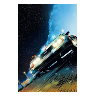 Merchandise razno - Back To The Future Art Print DeLorean Limited Edition (42x30cm)