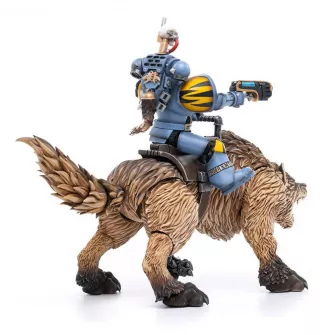 Akcione figure - Warhammer 40k Action Figure 1/18 Space Wolves Thunderwolf Cavalry Bjane