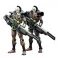 Warhammer 40k Action Figure 1/18 Necrons Szarekhan Dynasty Deathmark