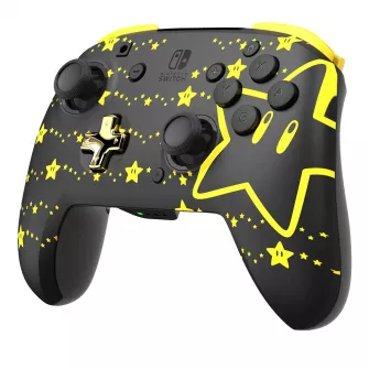 Gejmpedi - Nintendo Switch Wireless Controller Rematch - Super Star Glow In The Dark