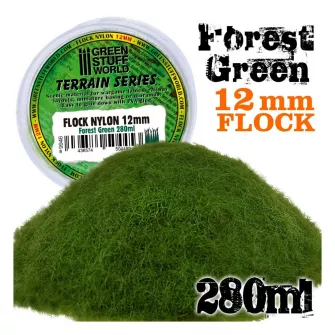 Warhammer pribor i oprema - Flock Nylon - Forest Green 12mm - 280ml