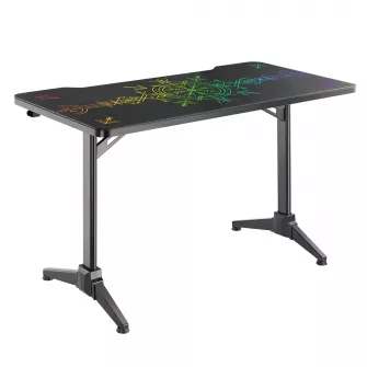 Gejmerski stolovi - Perun RGB Gaming Desk