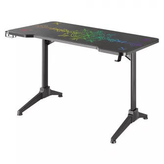 Gejmerski stolovi - Perun RGB Gaming Desk