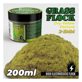 Warhammer pribor i oprema - Grass Flock - DRY YELLOW PASTURE 2-3mm (200ml)