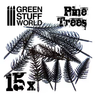 Warhammer pribor i oprema - Model Tree PINE Set x15