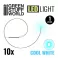 Cool White - 1mm (0402 SMD)