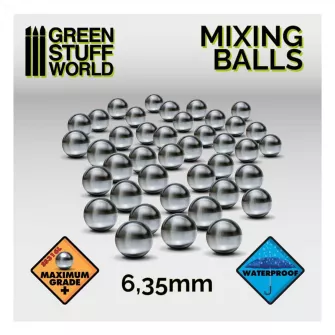 Warhammer pribor i oprema - Mixing Balls 6.35 mm