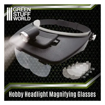 Warhammer pribor i oprema - Light Head Magnifying Glasses