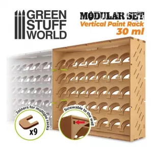 MDF Paint Organizer VERTICAL (30ml)